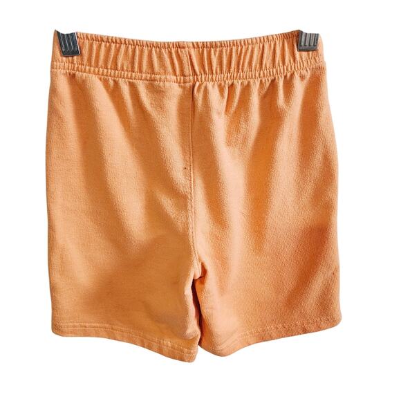 Kids Shorts Size 3T Orange Peach Stretchy Casual Pocket Front Sweats Comfy - Picture 2 of 3